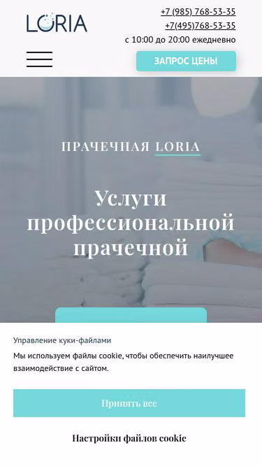 Screenshot of loria.su