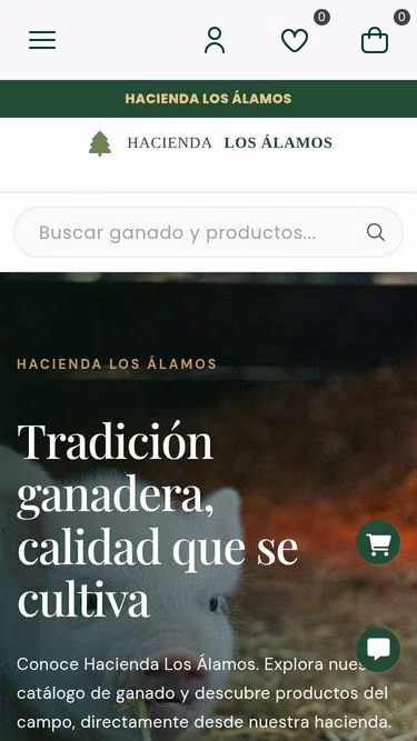 Screenshot of losalamos.ec