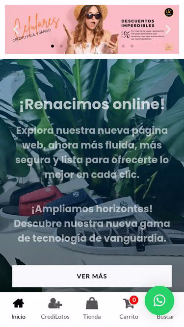 Screenshot of lotos.com.co