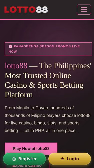Screenshot of lotto88.one