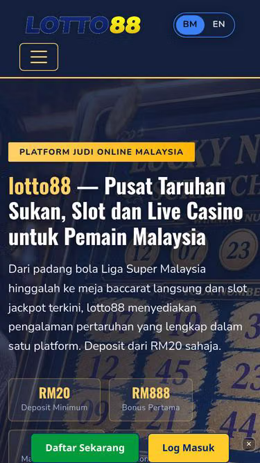 Screenshot of lotto88.win
