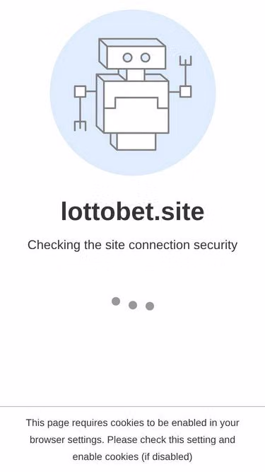 Screenshot of lottobet.site