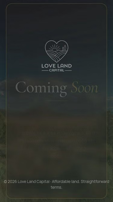 Screenshot of loveland.capital