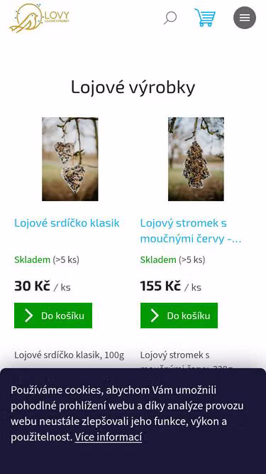 Screenshot of lovy.info