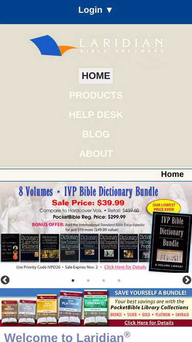 Screenshot of lpb.cc