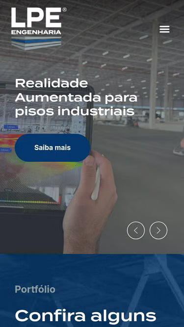 Screenshot of lpe.eng.br