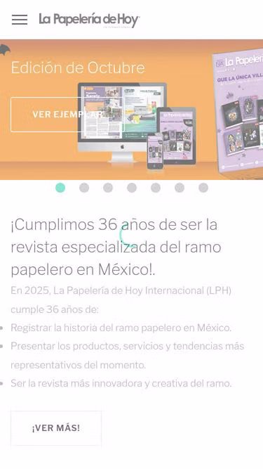 Screenshot of lph.mx