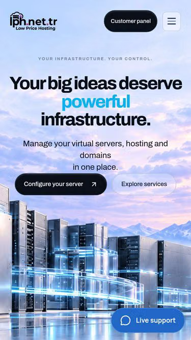 Screenshot of lph.net.tr