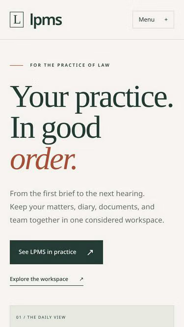 Screenshot of lpms.in