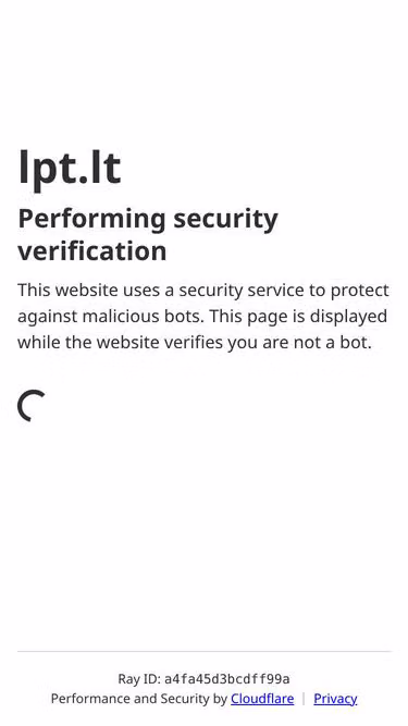 Screenshot of lpt.lt