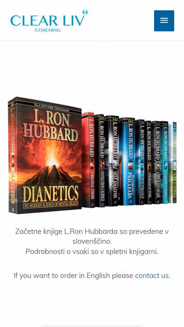 Screenshot of lronhubbard.si