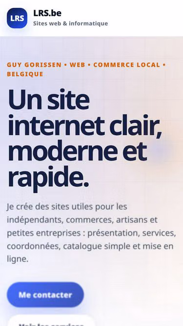 Screenshot of lrs.be