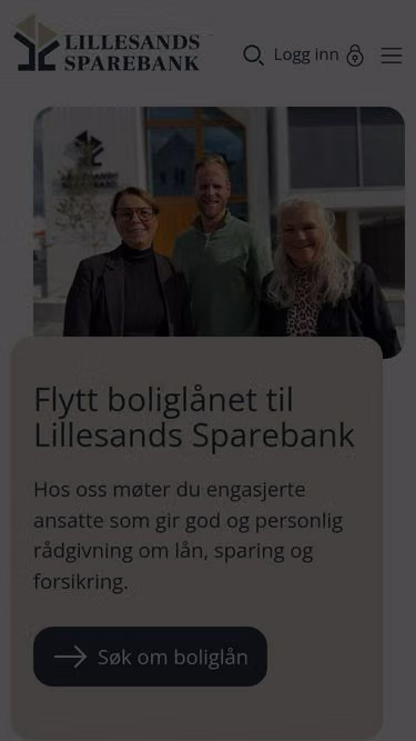 Screenshot of lsb.no