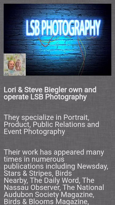 Screenshot of lsb.photography
