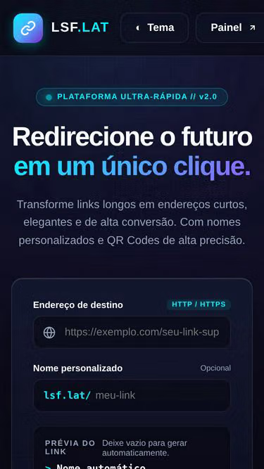 Screenshot of lsf.lat
