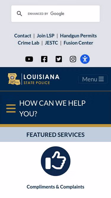 Screenshot of lsp.org