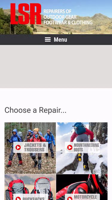 Screenshot of lsr.repair