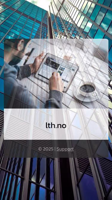 Screenshot of lth.no