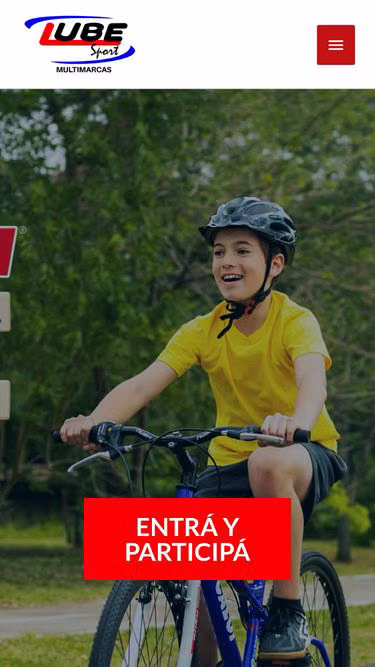 Screenshot of lube.com.py