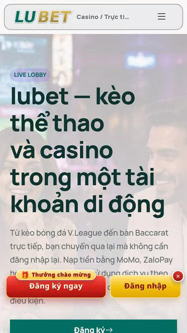 Screenshot of lubet.onl