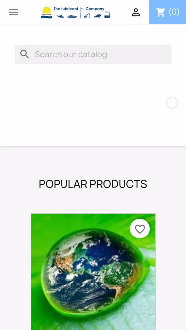 Screenshot of lubricant.supply