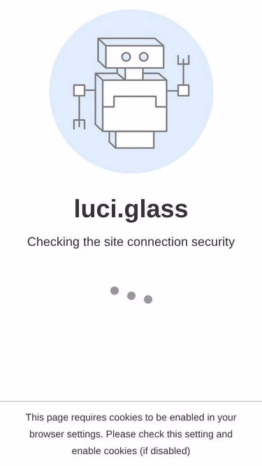 Screenshot of luci.glass