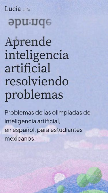 Screenshot of lucia.org.mx