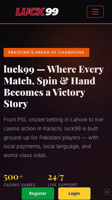 Screenshot of luck99.site
