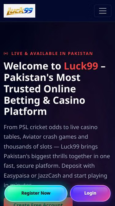 Screenshot of luck99.ws