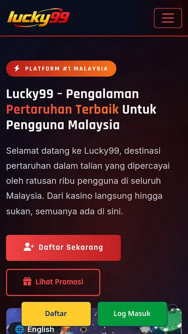 Screenshot of lucky99.win