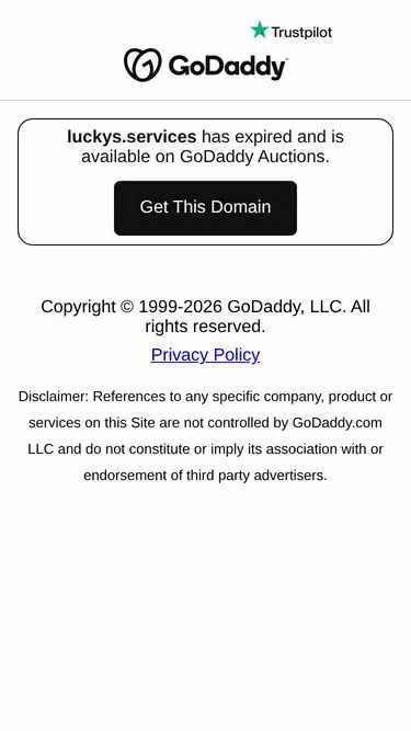 Screenshot of luckys.services