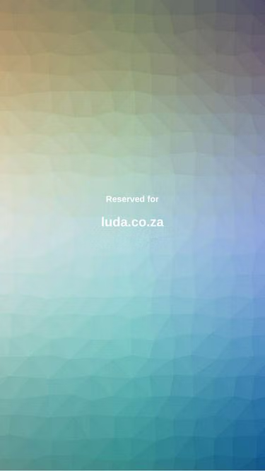 Screenshot of luda.co.za