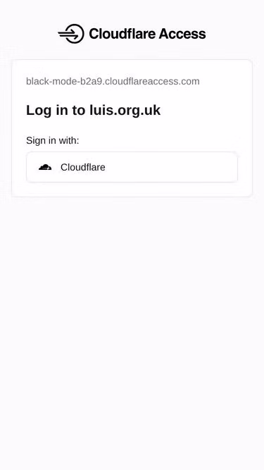 Screenshot of luis.org.uk