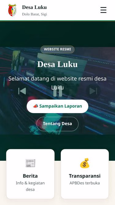 Screenshot of luku.desa.id