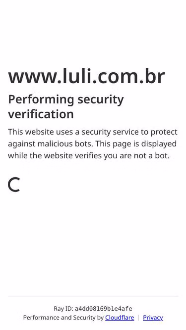 Screenshot of luli.com.br