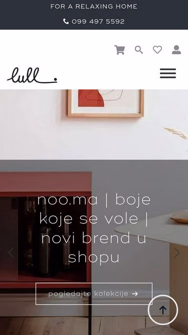 Screenshot of lull.hr