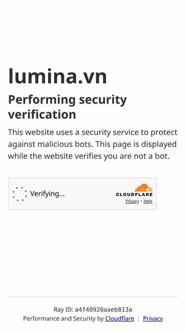 Screenshot of lumina.vn