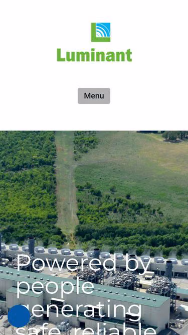 Screenshot of luminant.com