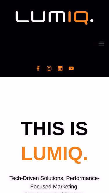 Screenshot of lumiq.com.au