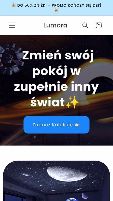 Screenshot of lumoraa.pl
