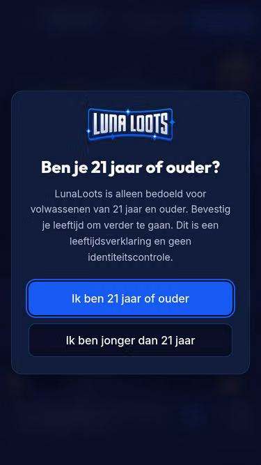 Screenshot of lunaloots.live
