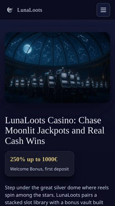 Screenshot of lunaloots.online