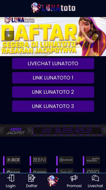 Screenshot of lunatoto.net