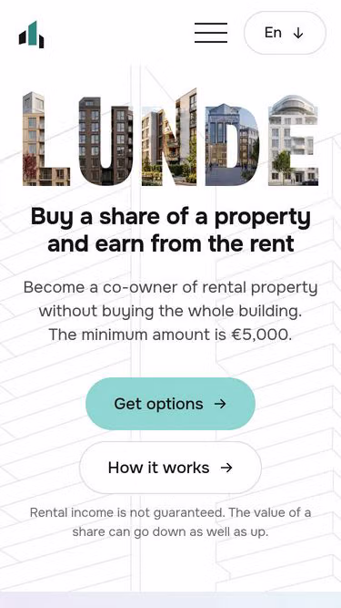 Screenshot of lunde.world