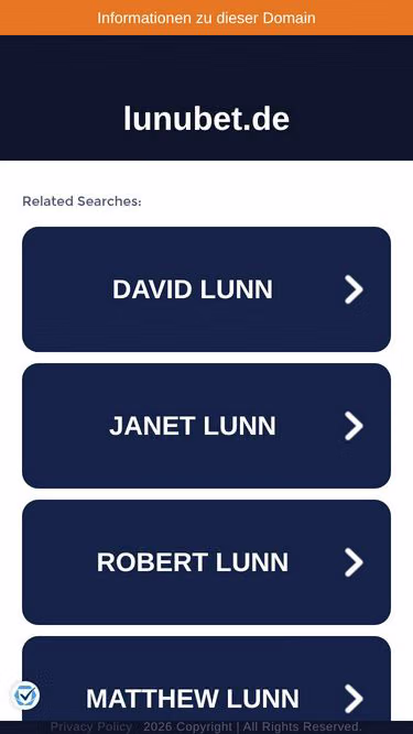 Screenshot of lunubet.de