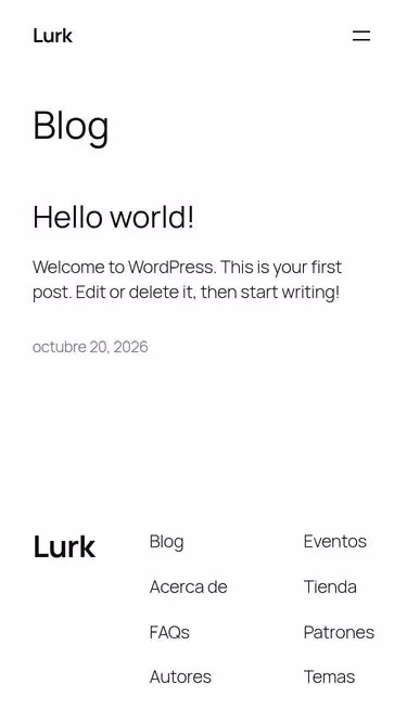 Screenshot of lurk.mx