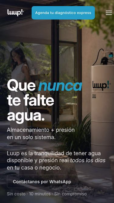 Screenshot of luup.com.mx