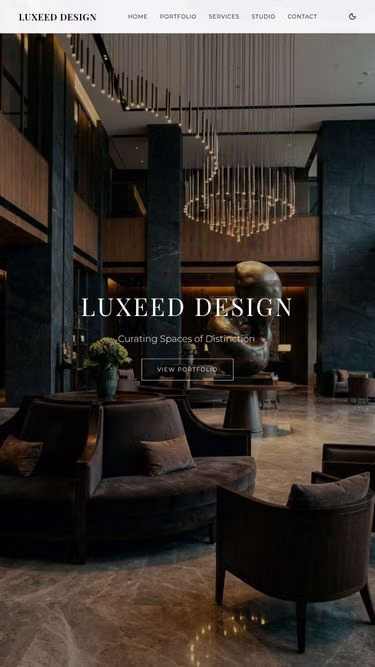 Screenshot of luxeed.co.uk