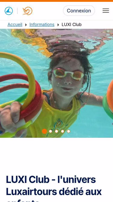 Screenshot of luxi.lu
