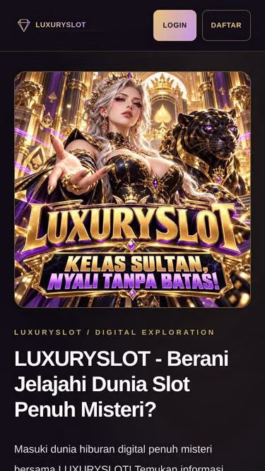 Screenshot of luxuryslot.site
